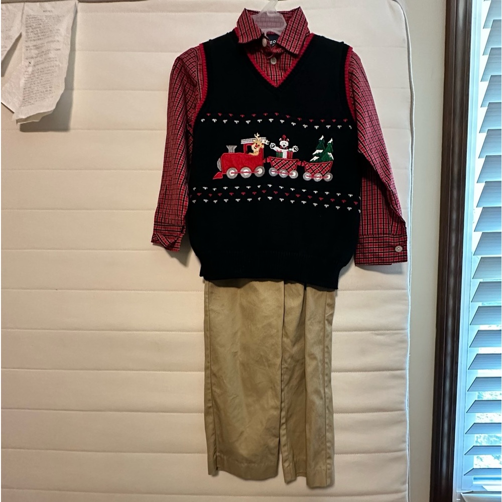 Izod Holiday outfit size 5- 3 piece